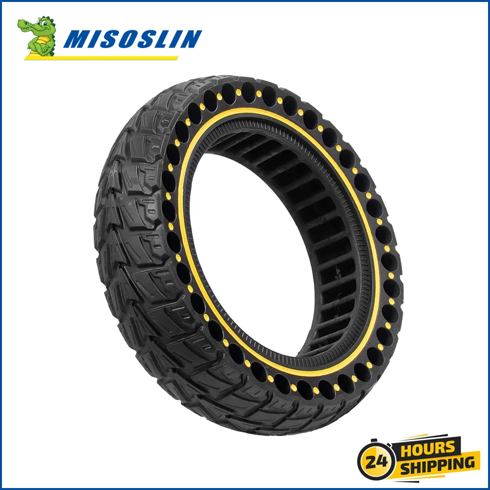 

60/70-6.5 Solid Tire for Ninebot Max G30 G30D G30L Off-Road Honeycomb Tire Electric Scooter 10x2.5 Explosion-Proof Tyres Parts