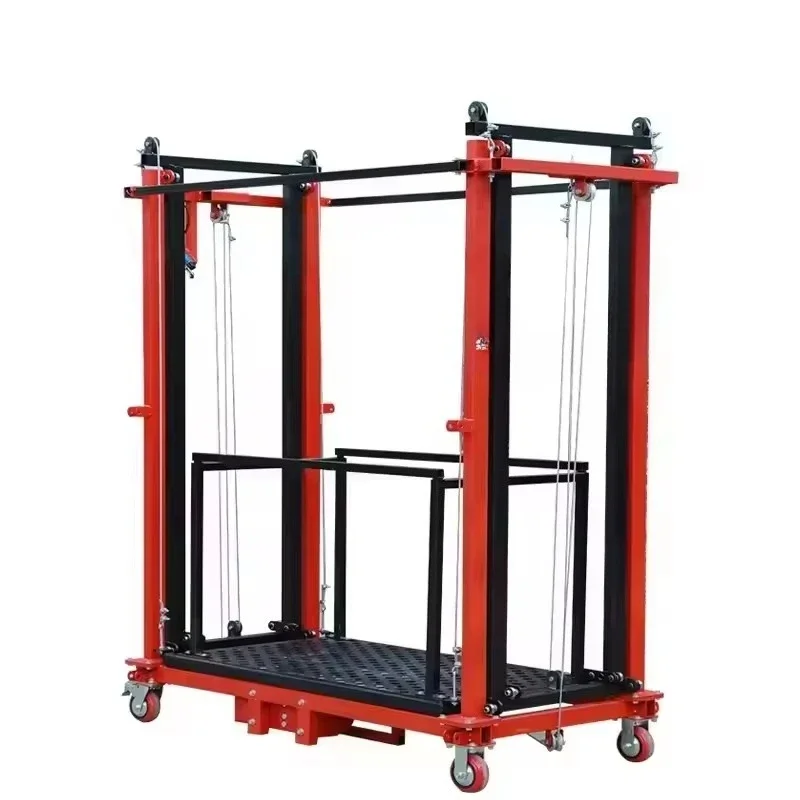 300 kg lift, material handler, electric scaffolding scaffolding