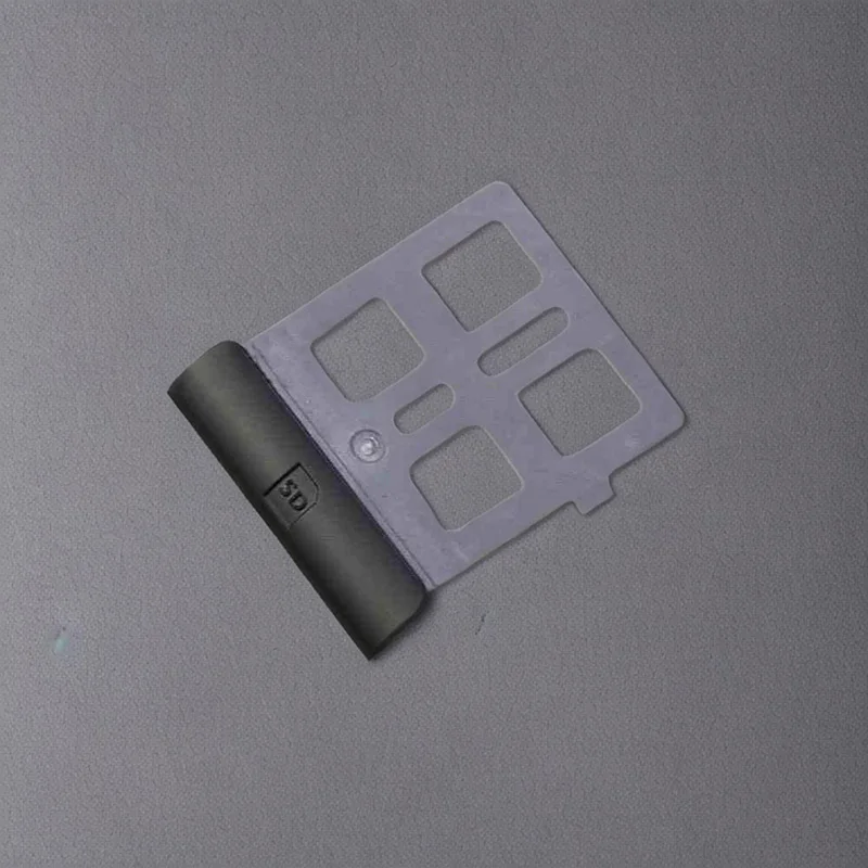 1 قطعة الأصلي الجديد SD فتحة بطاقة الألعاب غطاء حامل الإطار ل 3DSLL 3DSXL وحدة التحكم إصلاح أجزاء أبيض أسود فضي محدود الأحمر #2