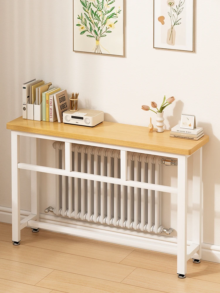 Radiator Storage Rack Household Upper Cover Artifact Narrow Strip Wall Baffle Table Sofa Rear  Storage Cabinet