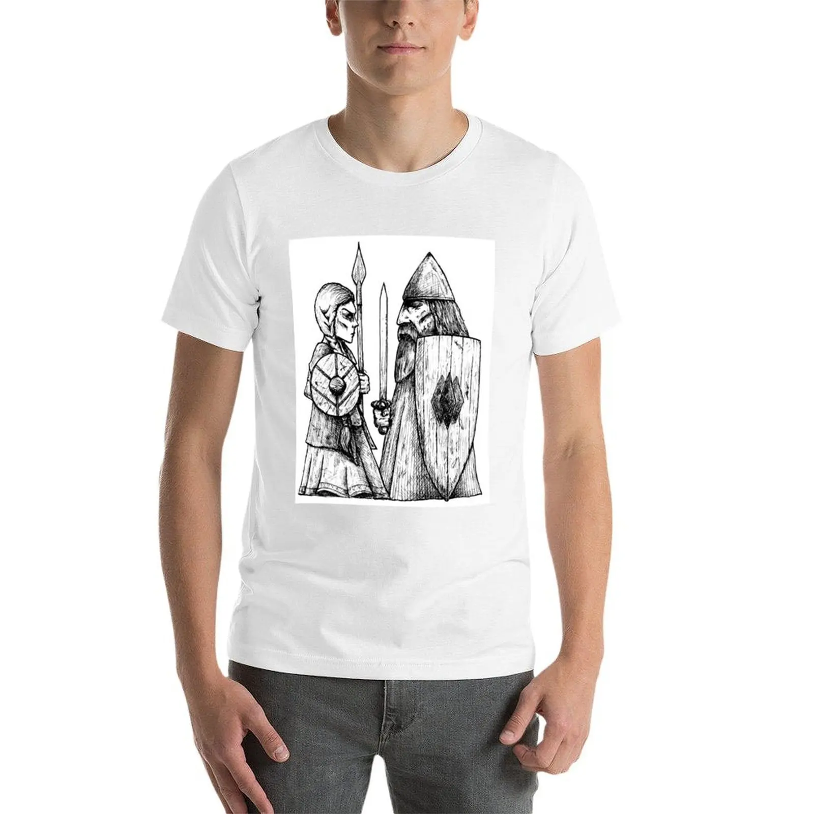 Koszulka Face to Face męska koszulka letnia bawełniana koszulka 100% bawełna koszulka męska T-Shirt
