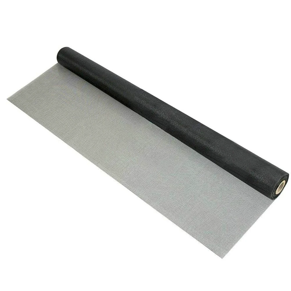 Standard Size Window Screen Mesh Roll Suitable for Common Window Dimensions and Small to Medium Screen Door Replacement Projects