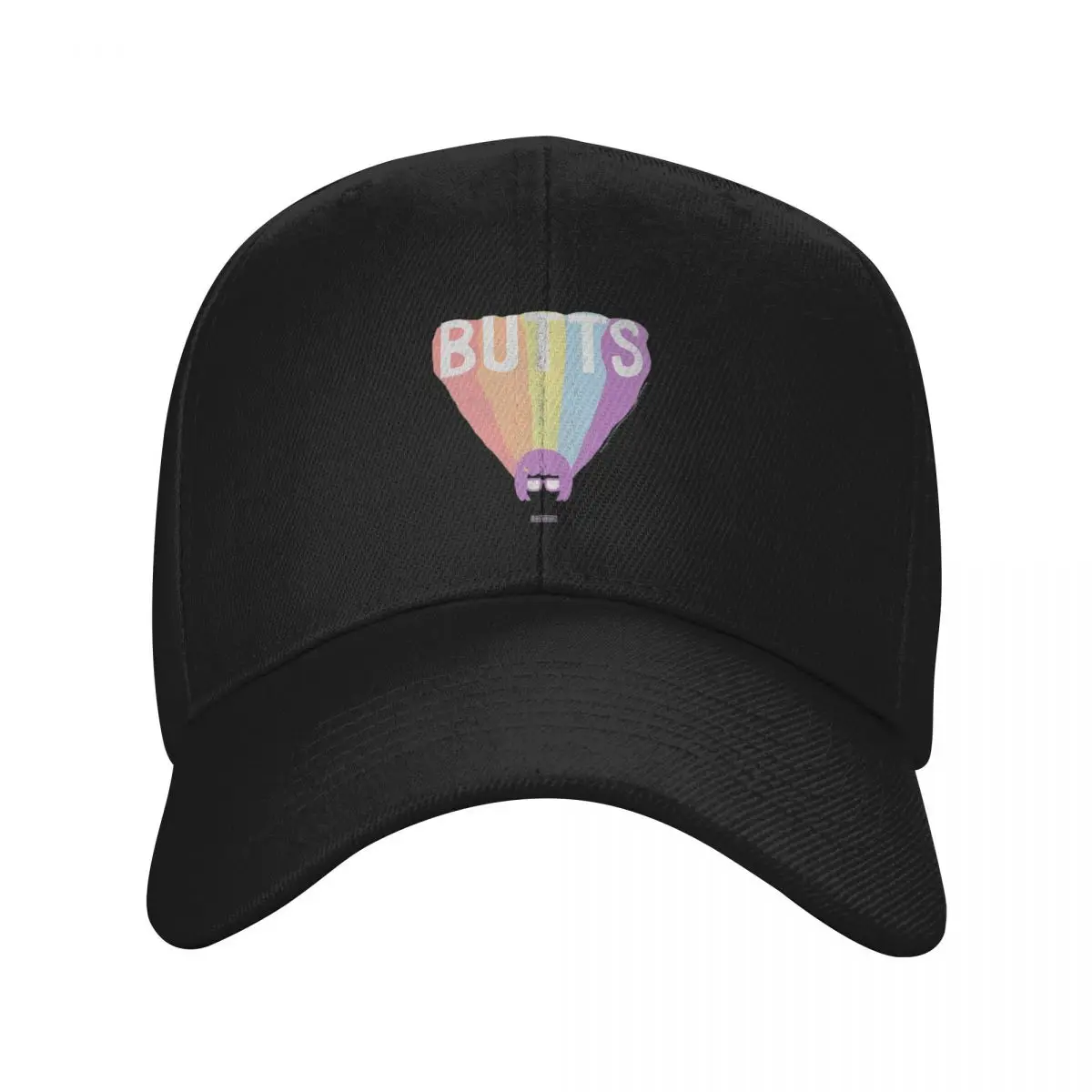 Tina Butts Rainbow Extruded Baseball Cap Anime Hat Ball Cap Trucker Hats For Men Women's