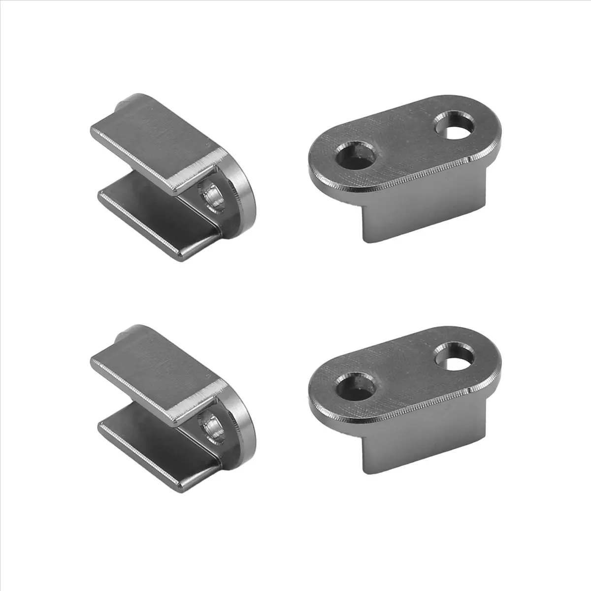 【CYBER MONDAY】for D12 B14 B24 B16 B36 RC Truck Car Upgrade Parts Leaf Springs Fixed Seat Mounting Bracket,Titanium