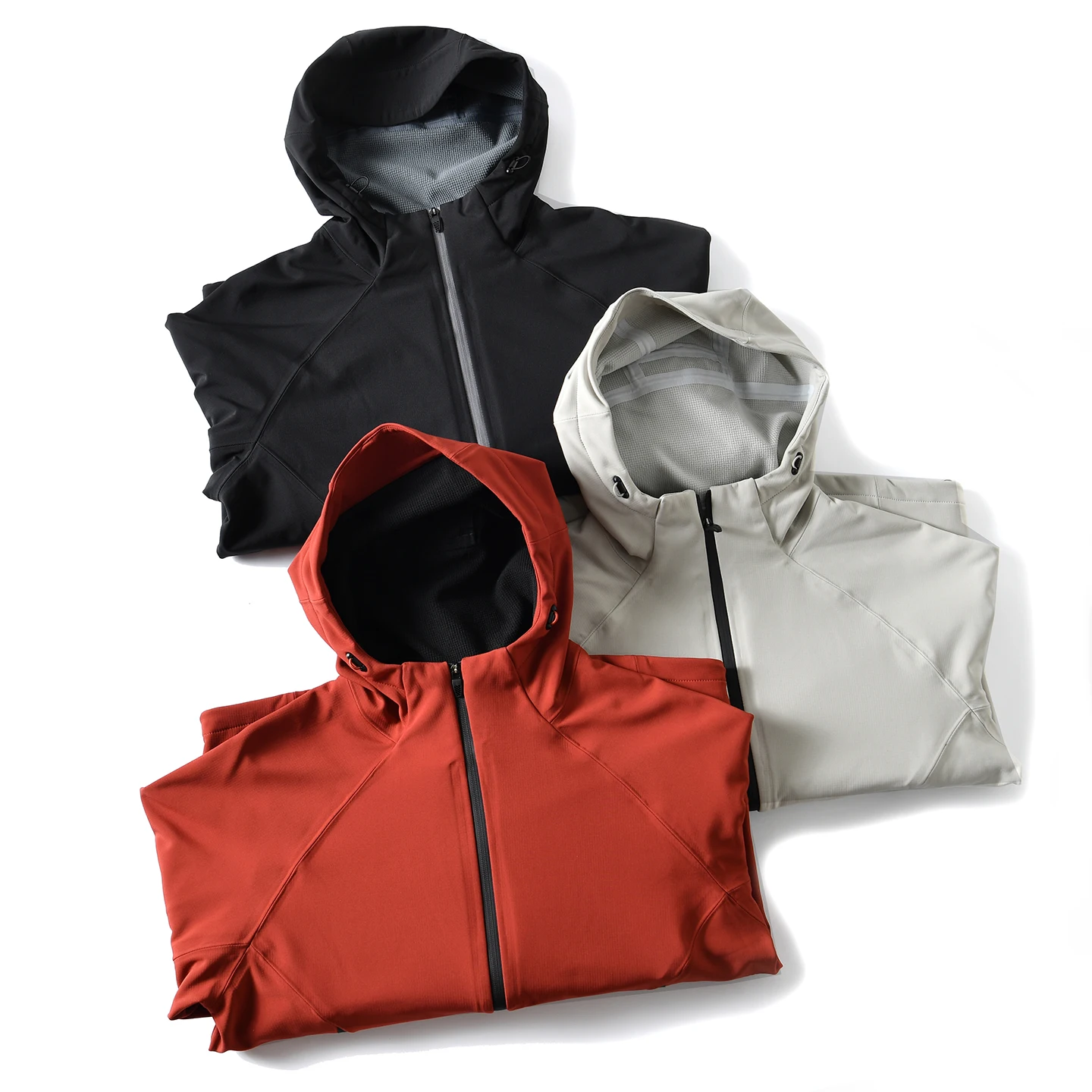 

Men's Outdoor Softshell Fleece Jacket Autumn Winter 3D Tailoring Pressed Glue Square Velvet Coat Hooded Zipper Pocket Regular...