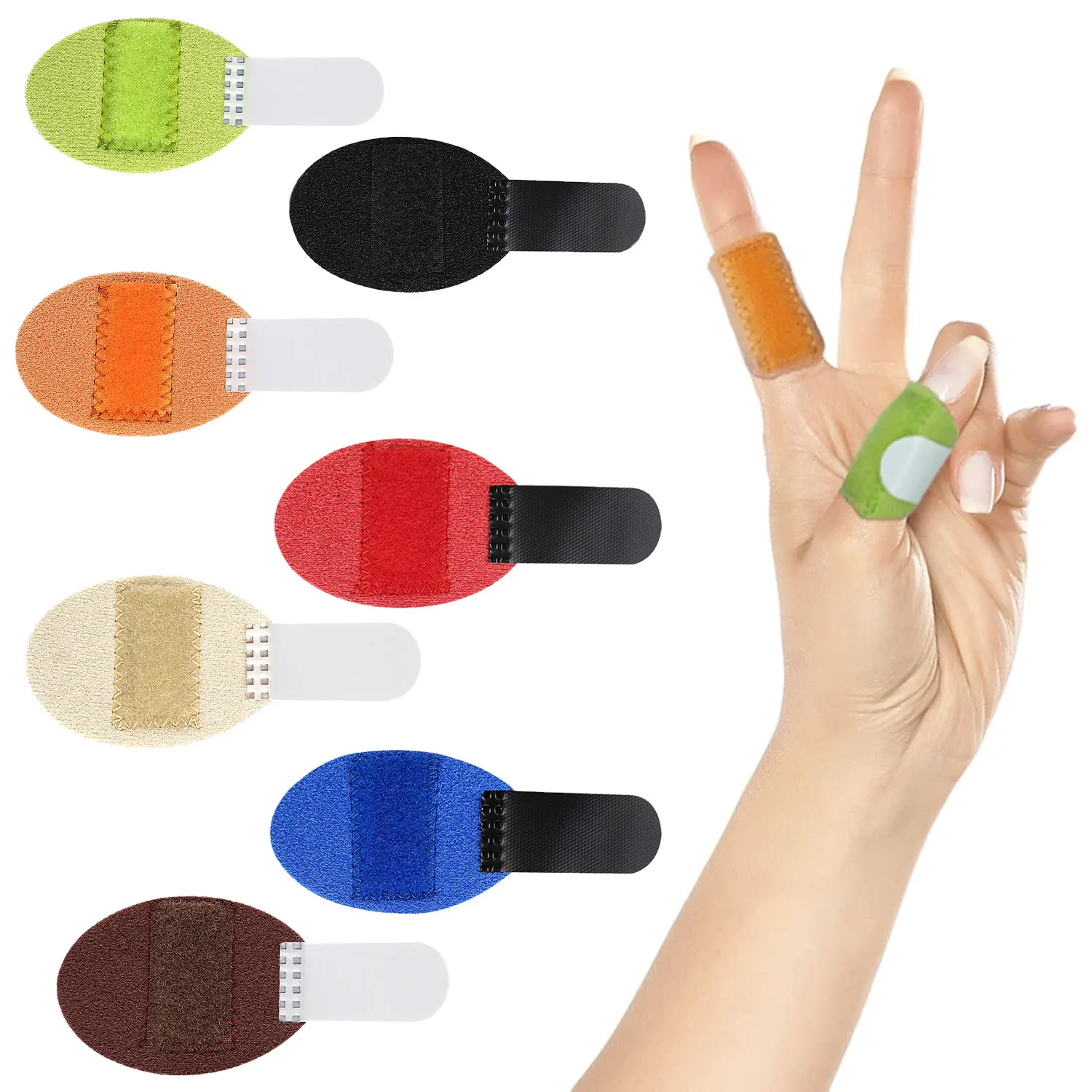 

Trigger Finger Splint Fixing Brace Adjustable Straighten Sprain Dislocation Release Pain Relief Corrector Support Healthy Care