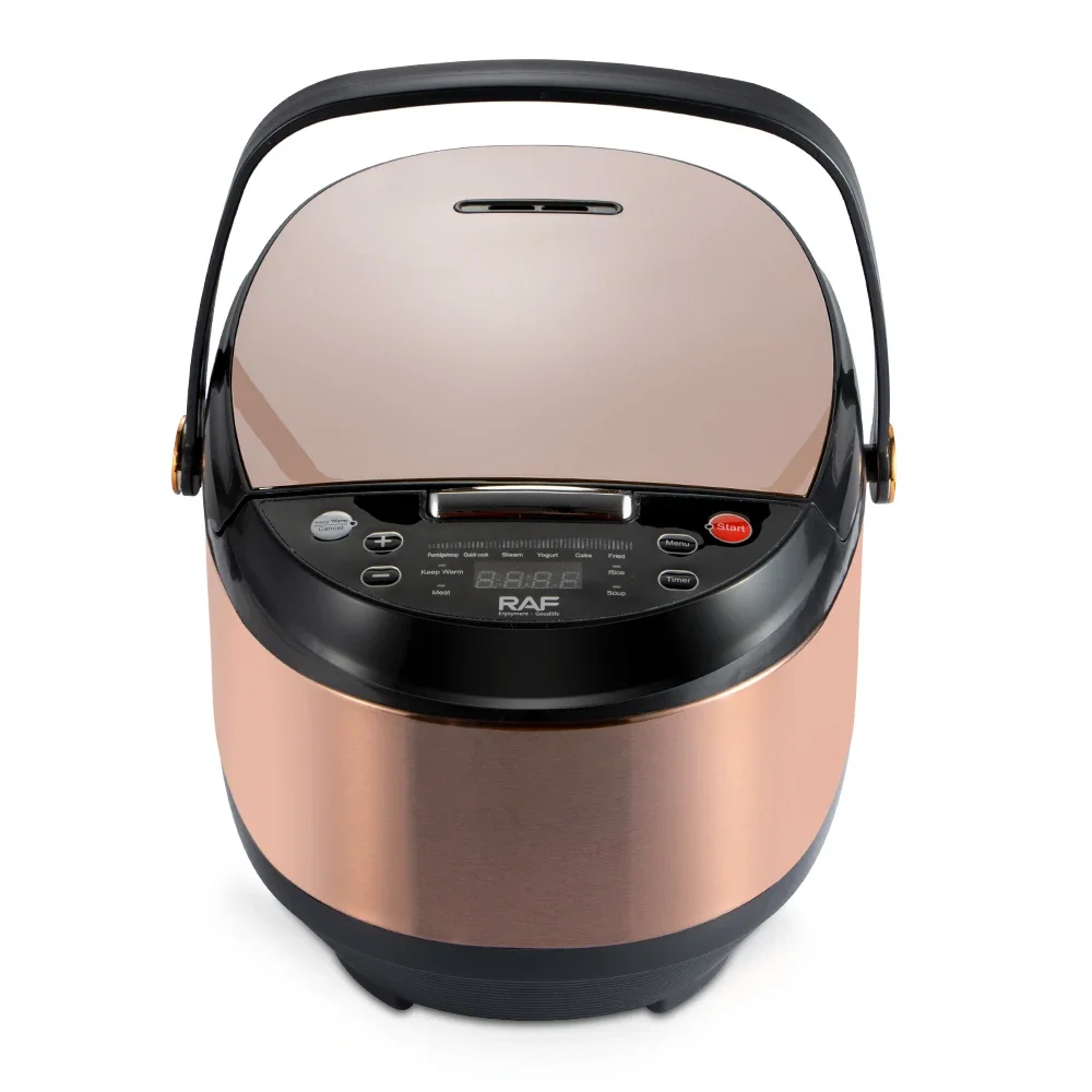 for RAF Multi-Functional 900w 24 hour keep warm 5L Luxury Smart electric Rice Cooker with Constant Temperature and Non-Stick