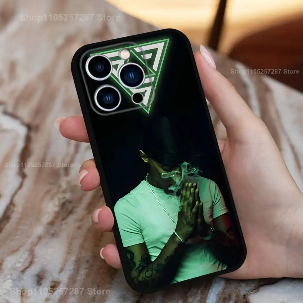 حافظة Sanger F-Freeze C-Corleone لهاتف iPhone 11,12,15,14,13,16,17,Plus,Pro Max,XS,X,XR,SE,Mini,8,7,Soft Silicone Black