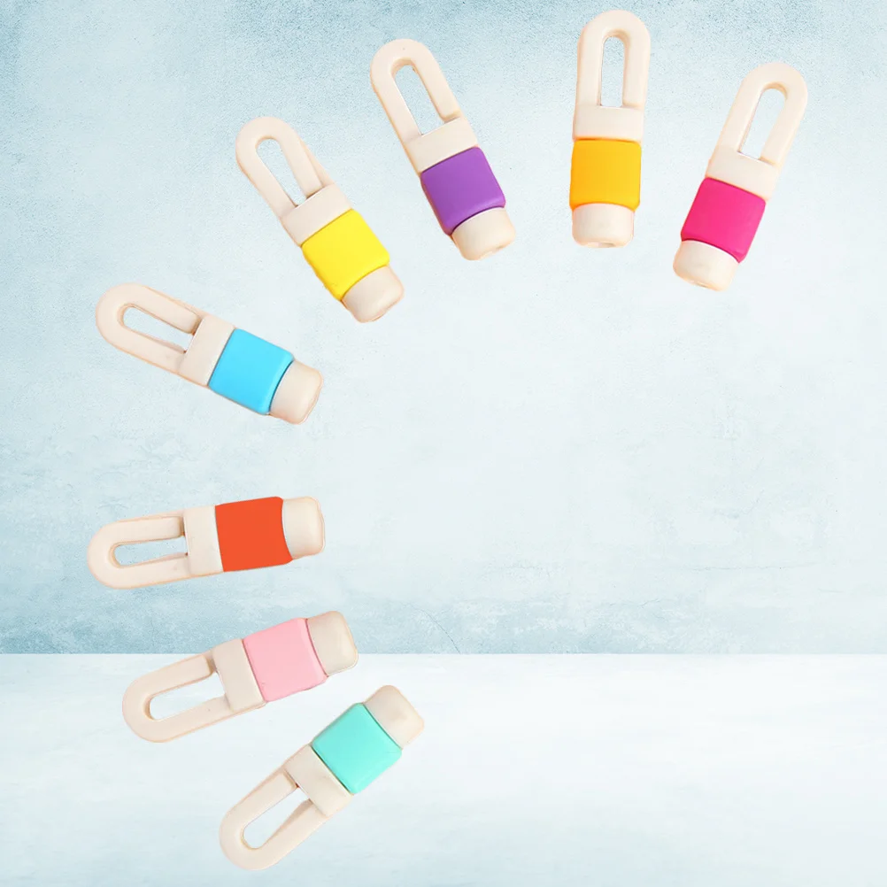 

8Pcs Data Line Protection Hub Innovative Cable Wire Organizer for Headphone Earbuds Computer Mp3 Tangle-Free Management Home