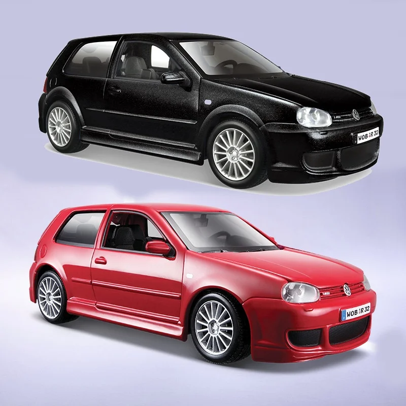 Nieuw Op Voorraad Maisto 1:24 Volkswagen Golf R32 Simulatie Legering Miniatuur Gegoten Auto Model Ornament Jongen Gift Aangepaste Speelgoed gift