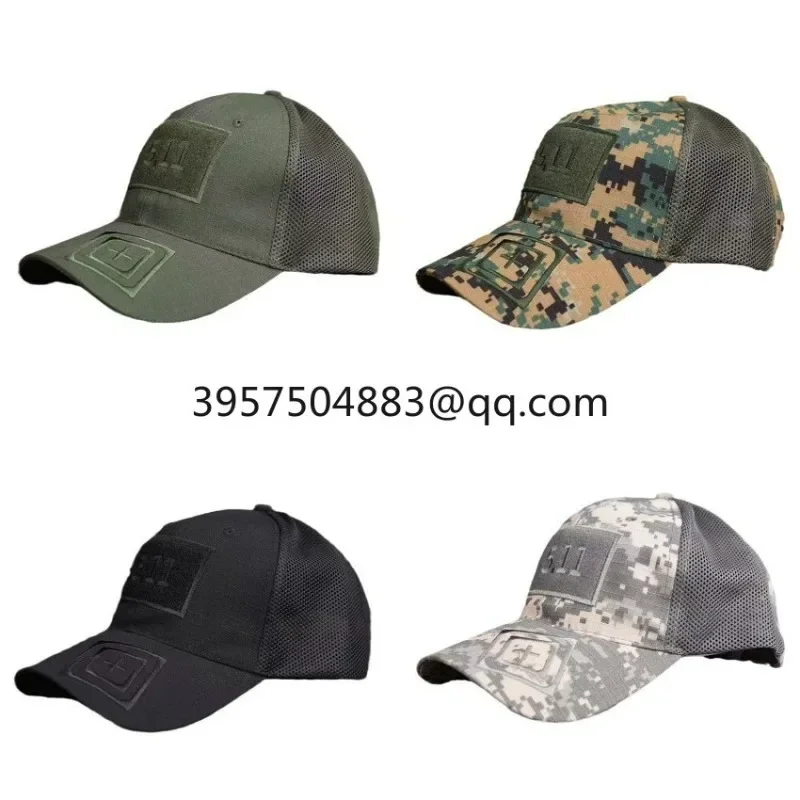 

camouflage net hat Outdoor riding mountaineering sunscreen cap baseball