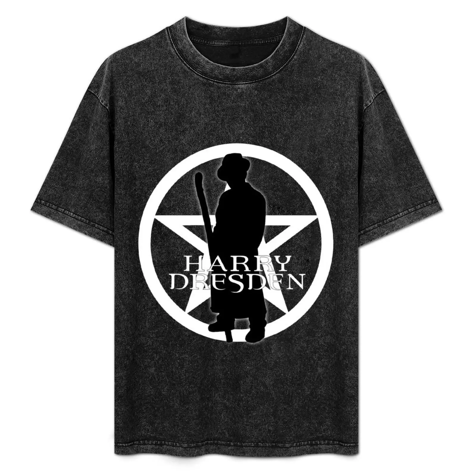 

Harry Dresden Pentacle T-Shirt quick drying designer shirts workout shirts for men