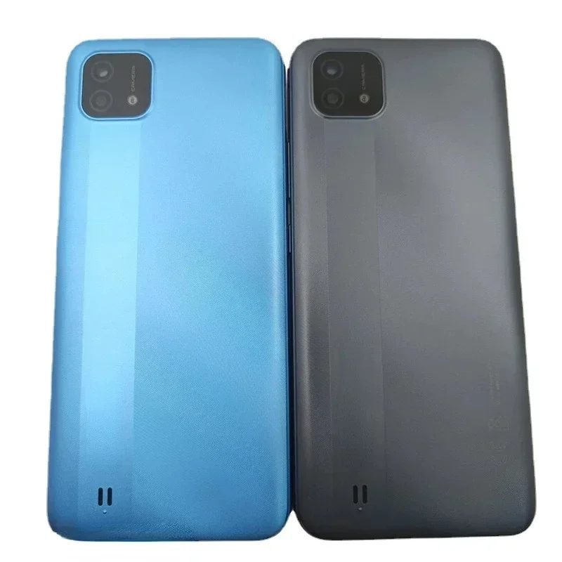 Battery Cover Rear Door Housing Back Case with Camera Lens for OPPO Realme C20 C11 2021 RMX3231