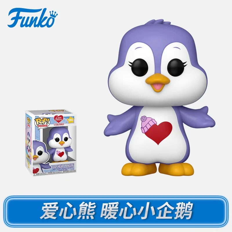 ของแท้ Edition FUNKO POP Raccoon,เพนกวินอะนิเมะ Action Figure เดสก์ท็อปตกแต่งเครื่องประดับของเล่นประกอบรุ่นสะสม