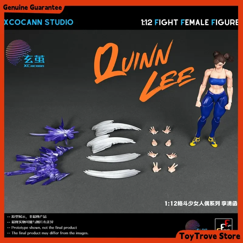 새로운 Pj01 파이팅 걸 1/12 마운틴 문 스튜디오 빌딩 블록 액세서리 6인치 여성 모델 액션 피규어 어린이 장난감 선물