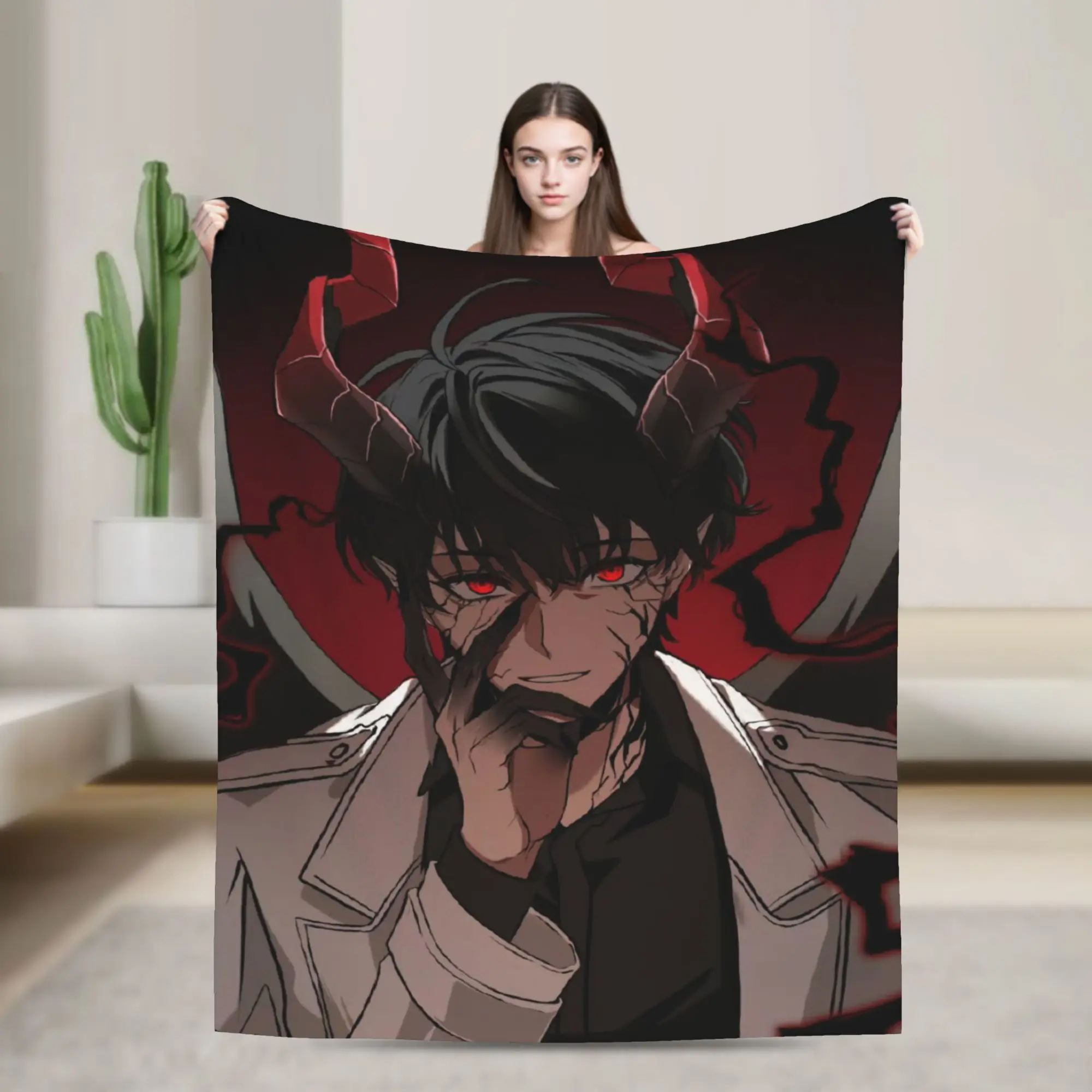 Relax Novel Omniscient Reader Viewpoint  Blanket Accessories Sofa Decorative  Throws And Blankets Lightweight Fleece for Office