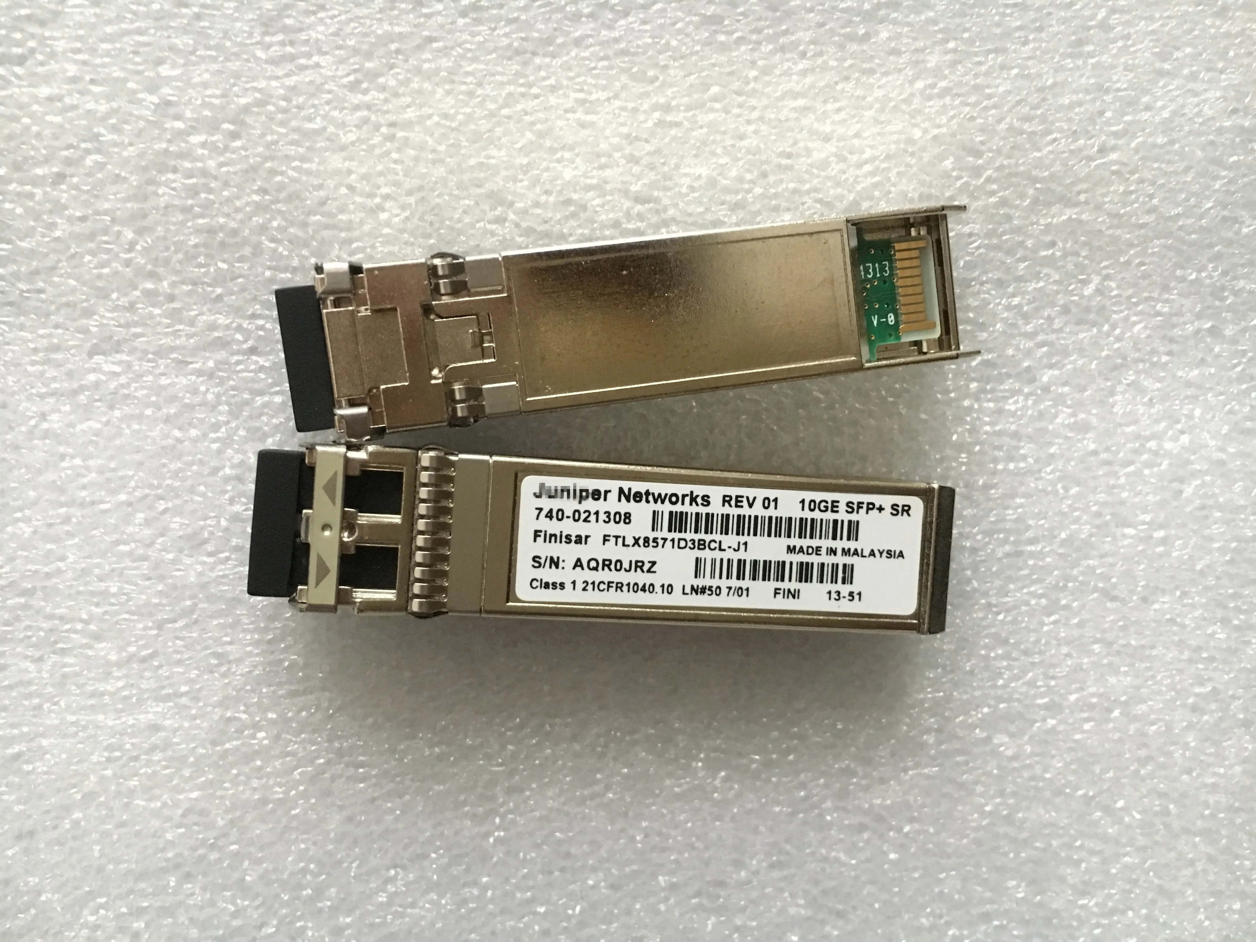 Juniper 10g Optical Fiber Converter EX-SFP-10GE-SR 740-021308 FTLX8571D3BCL-J1 10GE-SR Compatible 850nm 10g SR SFP Fiber Switch