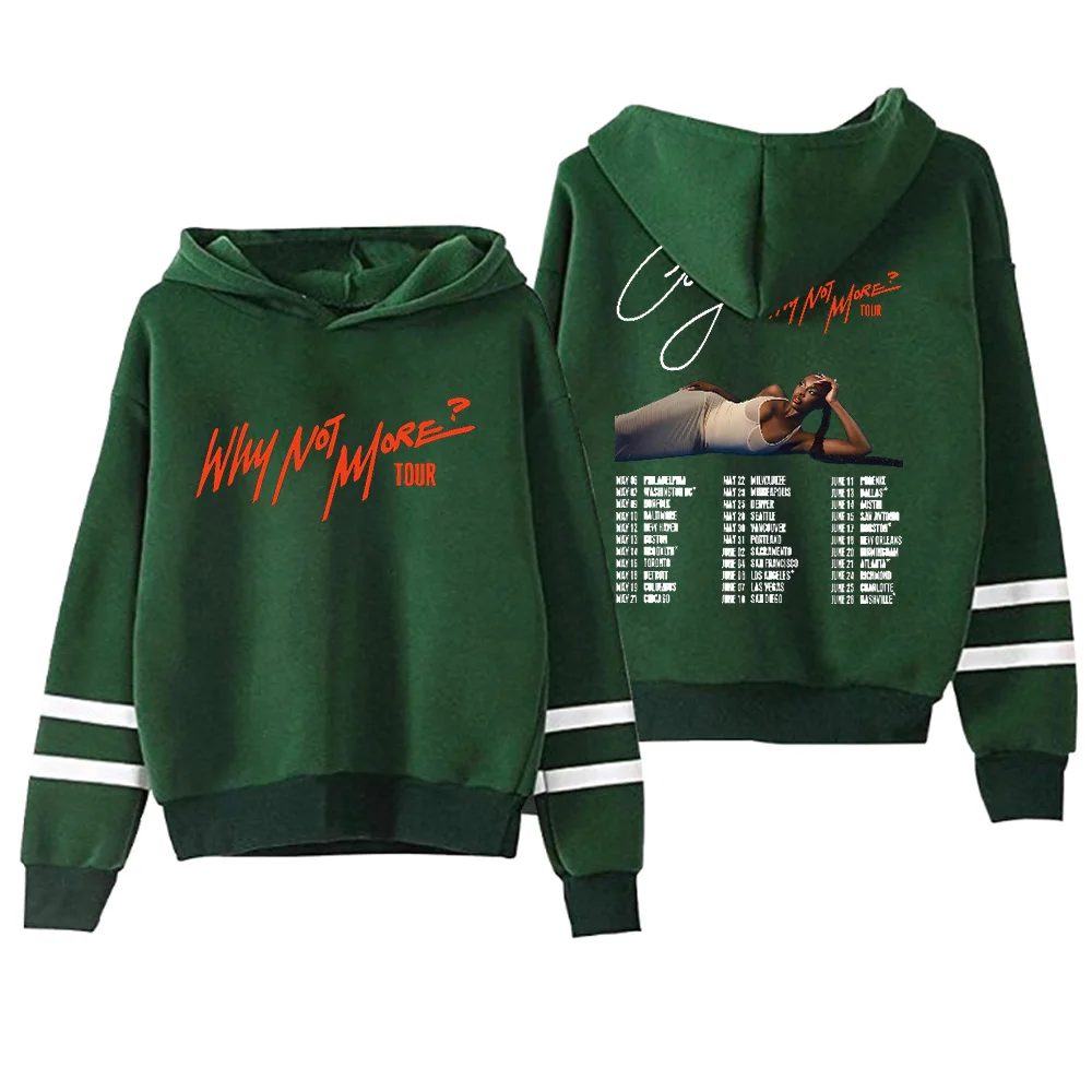 كوكو جونز لماذا لا مزيد من جولة البلوز هودي عارضة الأزياء جيب هوديس للجنسين بلوزات الهيب هوب هودي مضحك الملابس