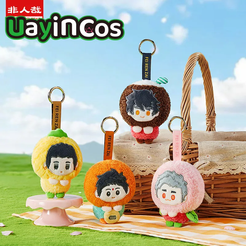

In Stock Official Fabulous Beasts Stuffed Plushies Doll Clothes Keychain Bag Anime Game Fresh Fruit Time Series Ornaments Kids