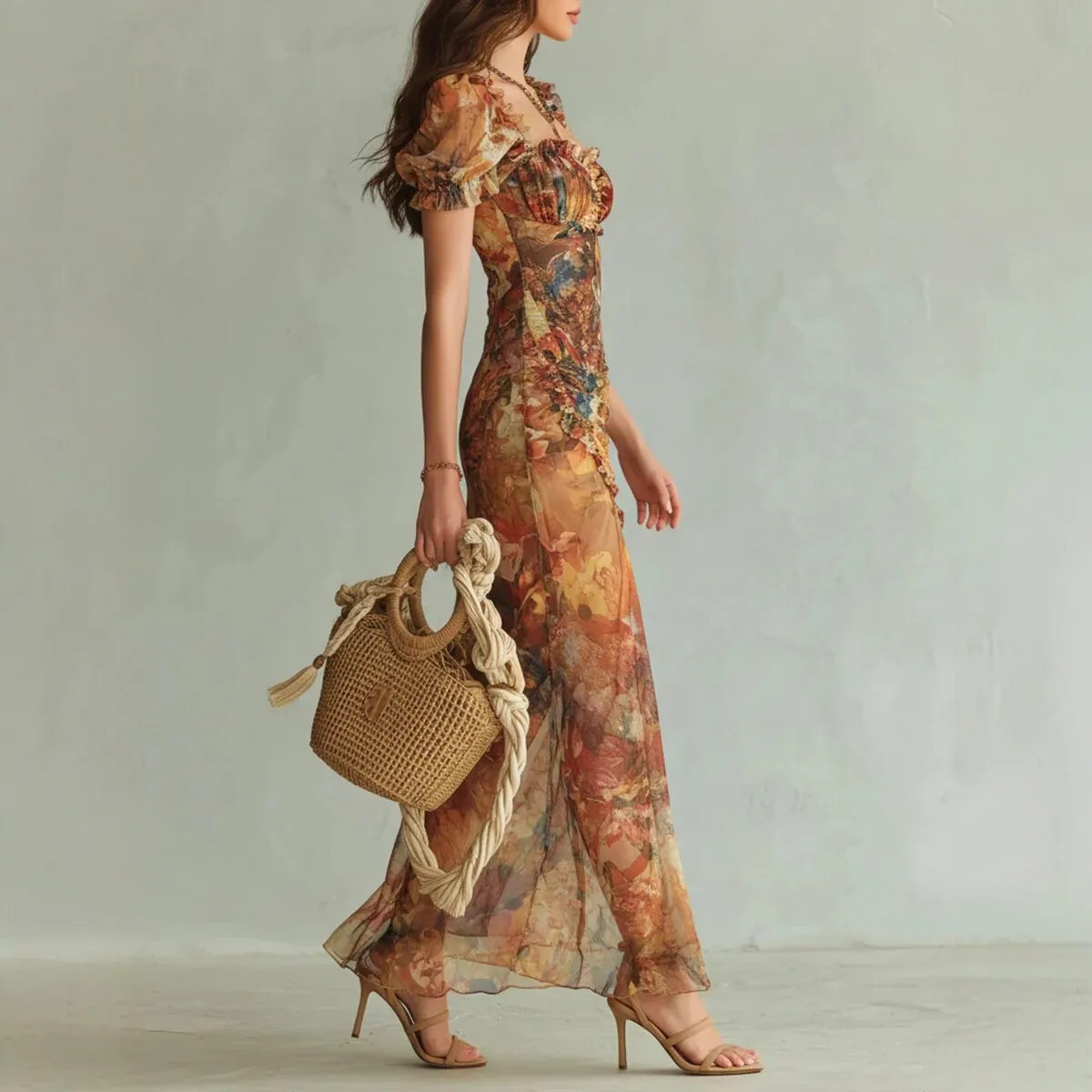 Thumbnail 3 - #45 Discounted Flowing Long Dress Worth Buying