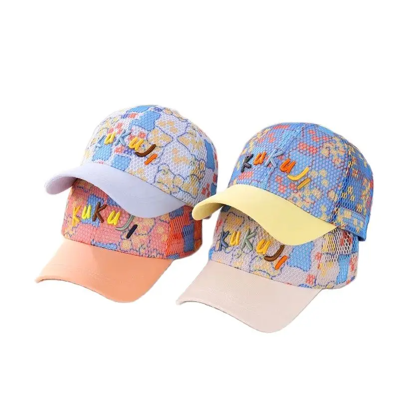 Doitbest HOPE Graffiti Summer Boys Girls Cap Baseball Breathable Mesh Sun Hats Kids Child Peaked Caps Outdoor Snapback Gorras