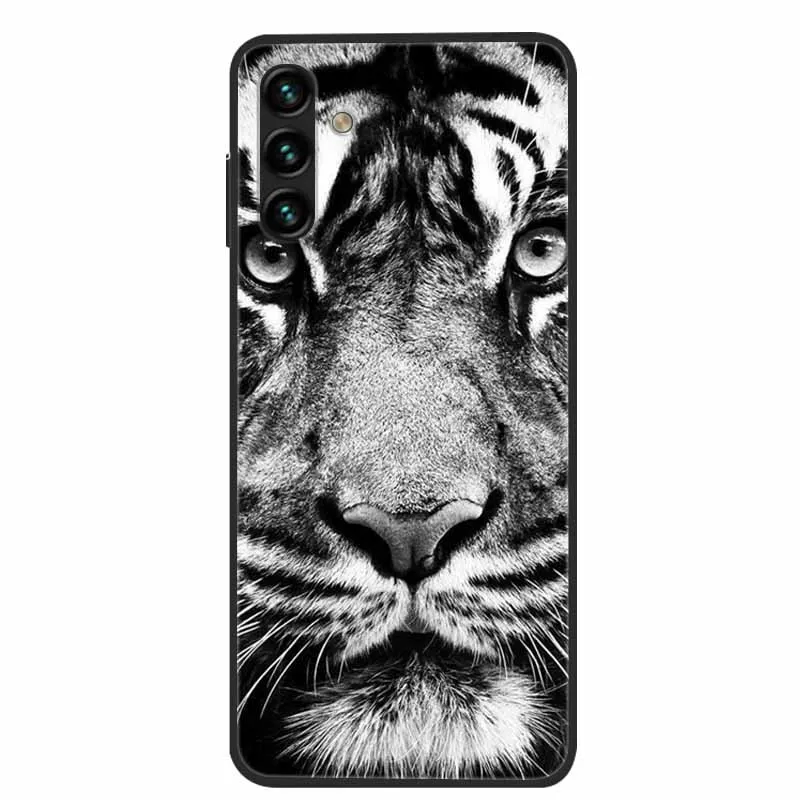 Voor Samsung A04s Case Wolf Lions TPU Zachte Siliconen Shockproof Cover voor Samsung Galaxy A04s Gevallen EEN 04s 4G Telefoon Funda Case Cool