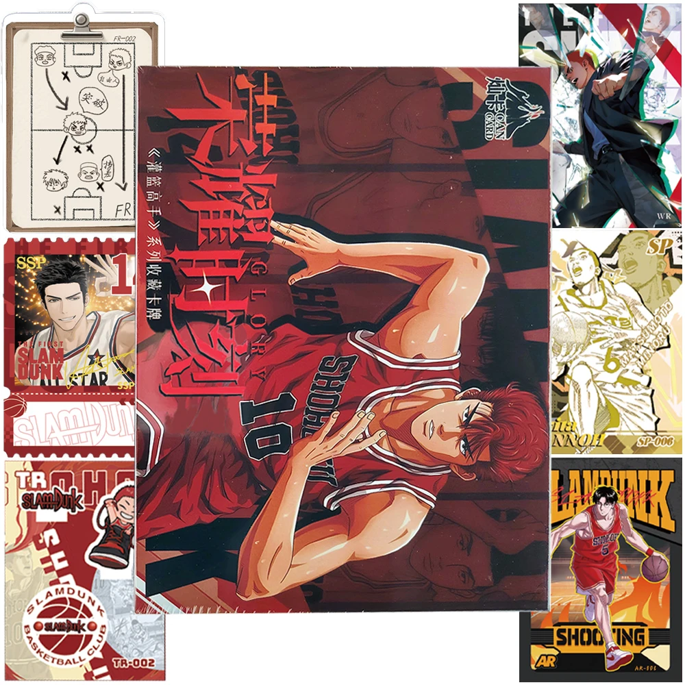 

Slam Dunk Collection Card Basketball Competition Youth Growth Anime Limited Card Boy and Girl Hobbies Manga Peripheral Gifts Toy