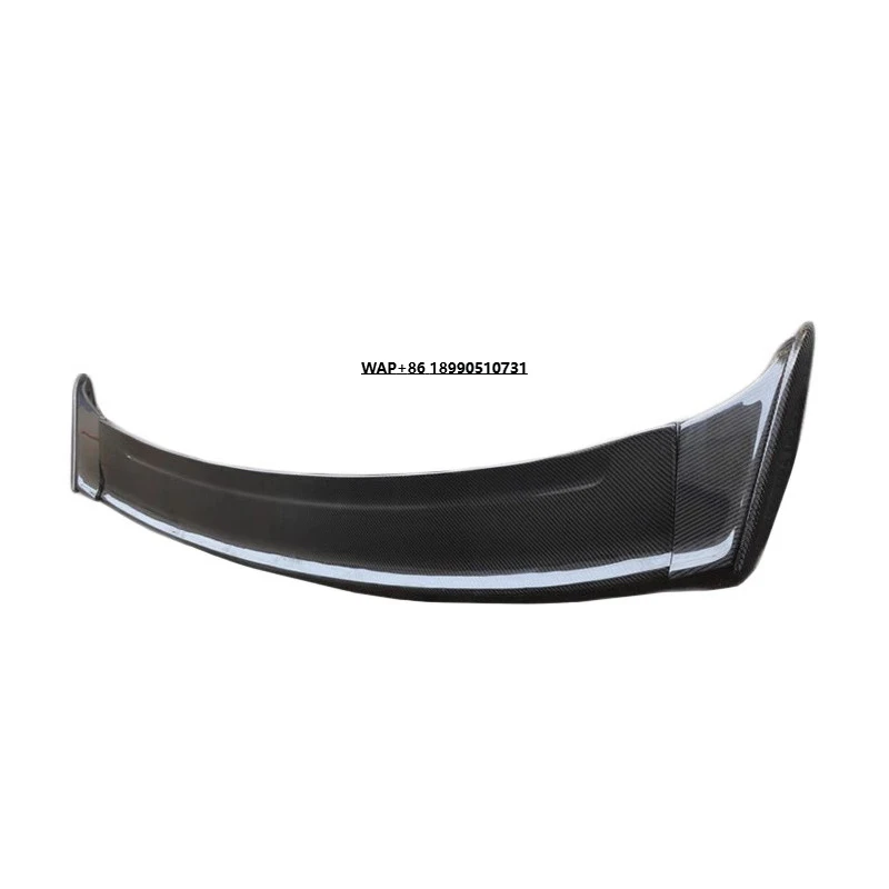 

3 Pcs Real Carbon Fiber Fibre Rear Trunk Spoiler Big Wing Duck Tail for Mustang 2015+