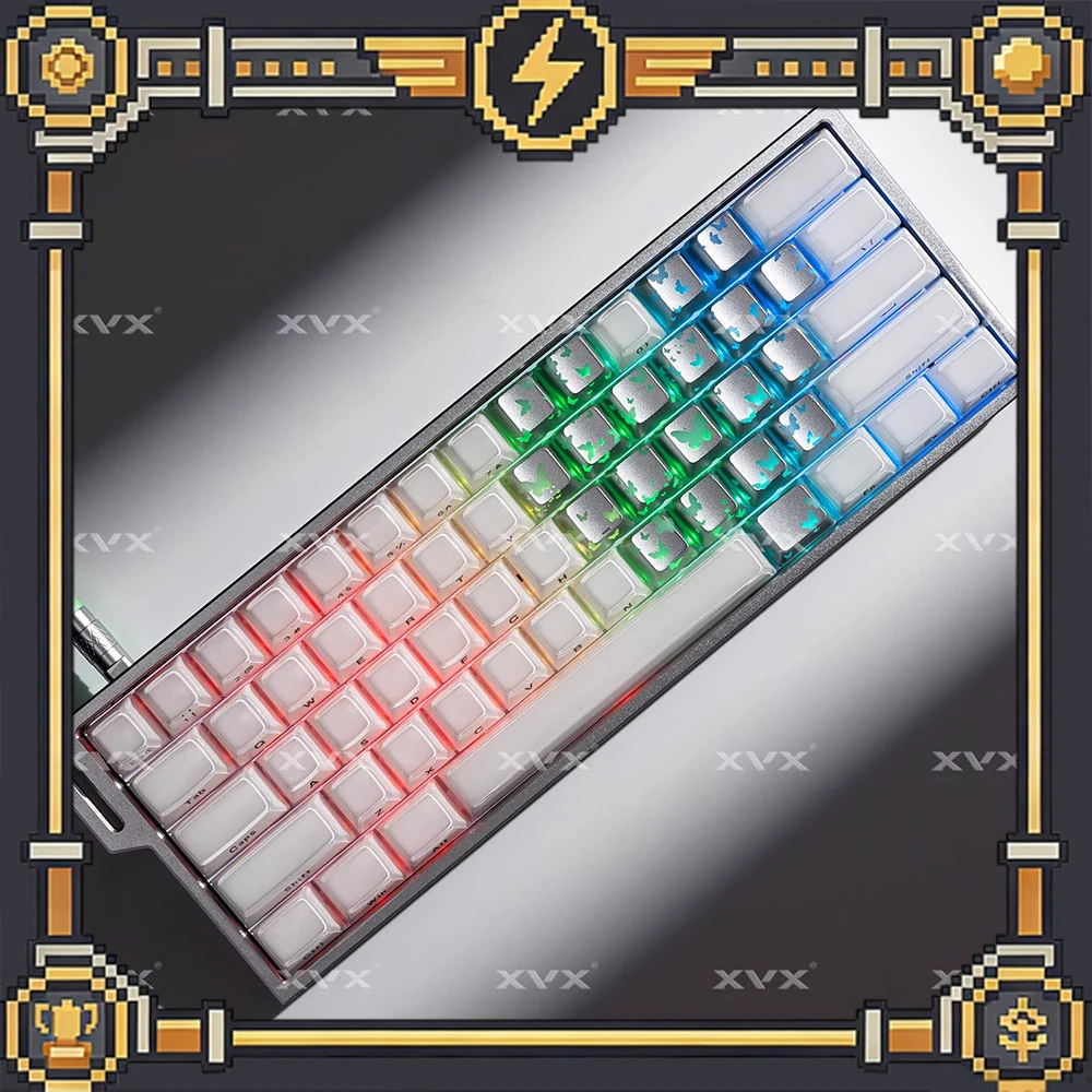 

XVX Love PC Keycaps IMD Process Mixed Material Keycap Original Factory Personalized Keyboard Keycaps PC Gifts