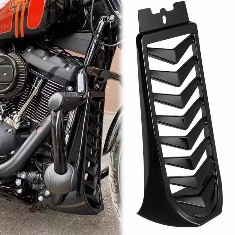 

Harley Soft Tail Fat Boy Street Fighter Modified Fairing Decorative Blade Guide Cover Water Tank Cover for 18-22 Years