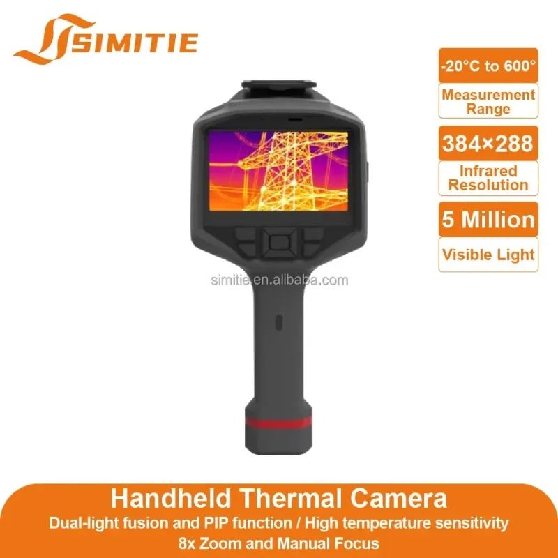 Thermal Imager 384x288 Handheld Professional Infrared Thermal Imaging Camera With Resolution 256x192