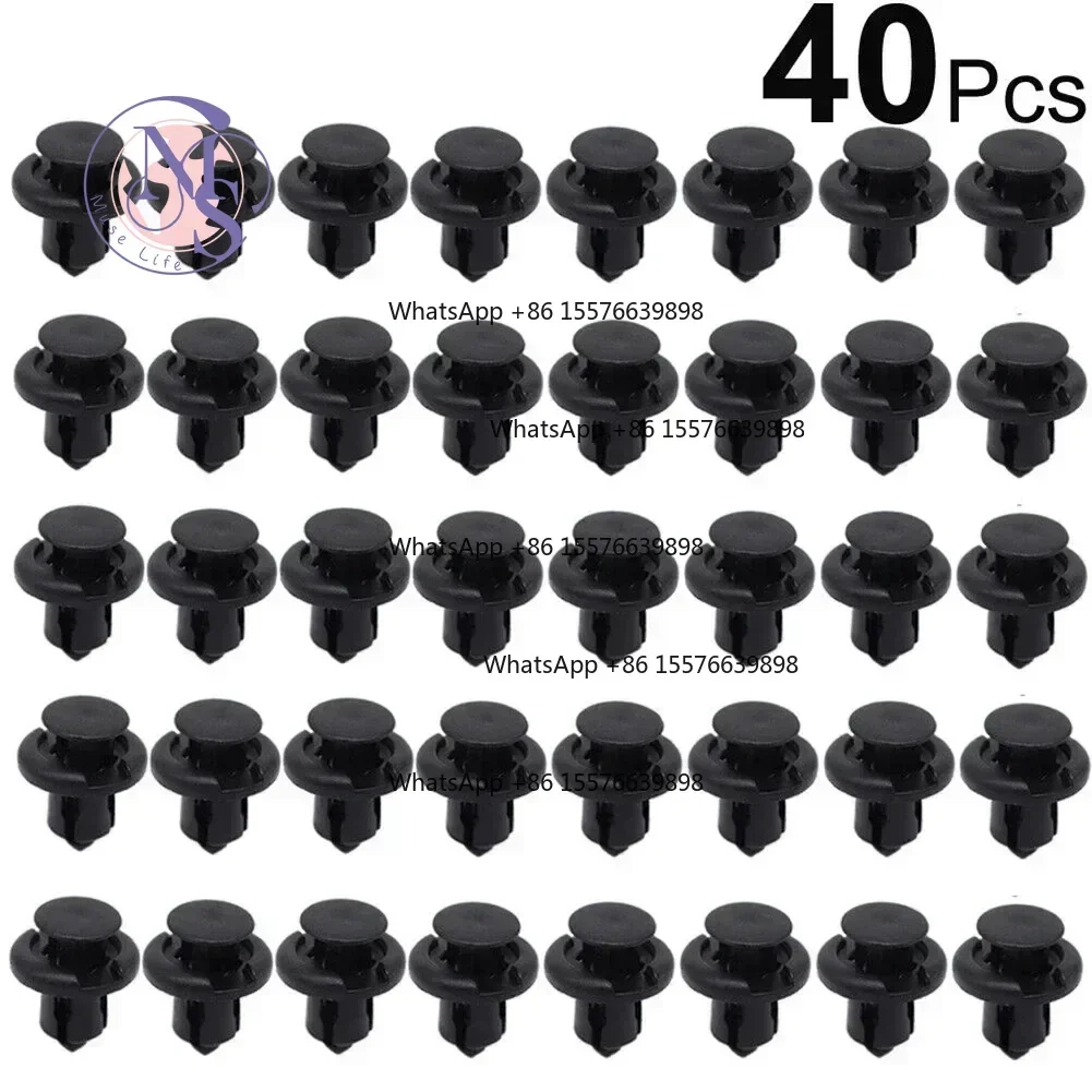 ZOCI-FOR-Car Panel Trim Clips 91503SZ3003 40Pcs/set Bumper Hood Skirt Fastener Auto Replacement Parts