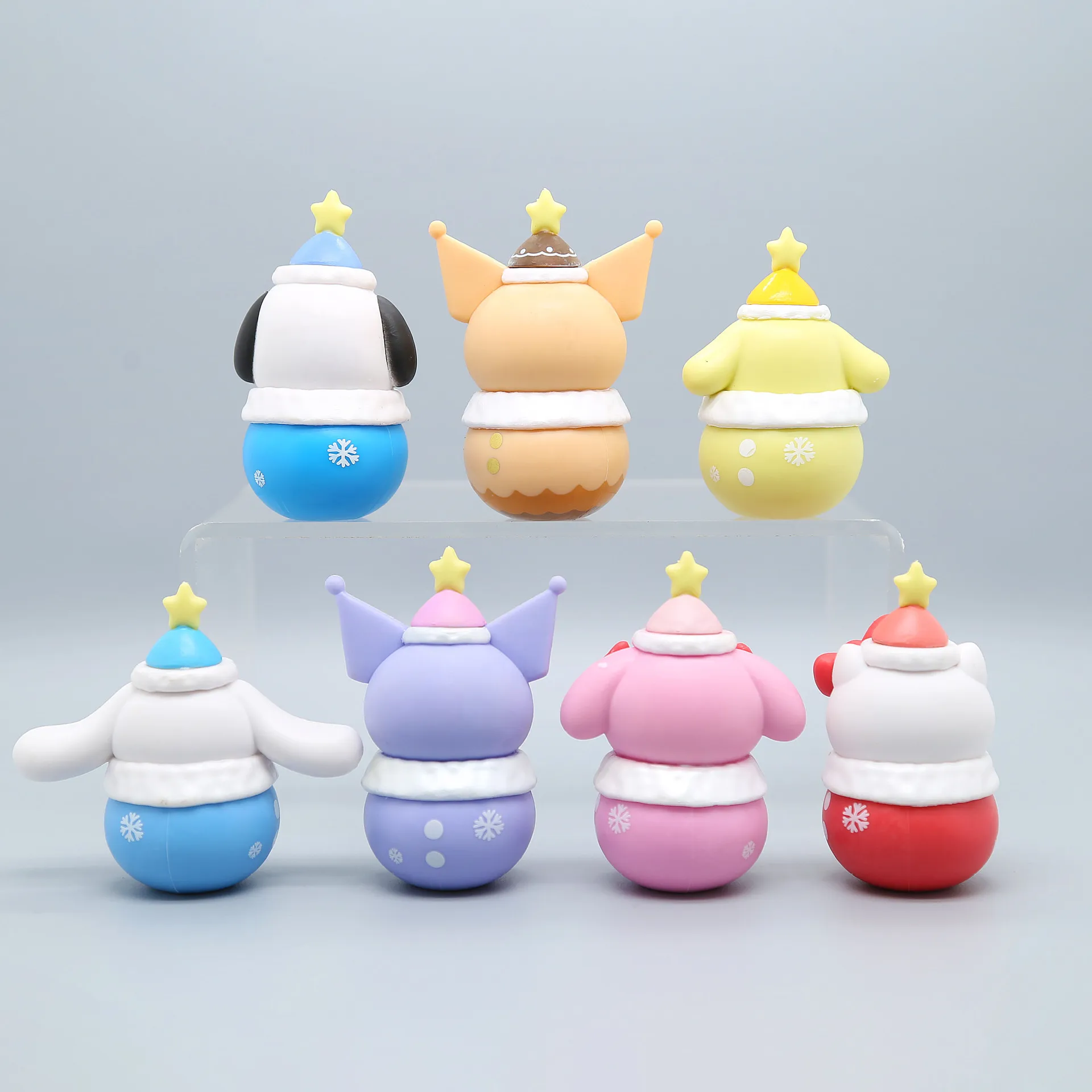 ตุ๊กตาซานลี่เคที คริสต์มาส น้องเมโลดี้ ปาชา คุโรมิ ของตกแต่งโต๊ะทำงาน น่ารัก กล่องสุ่ม