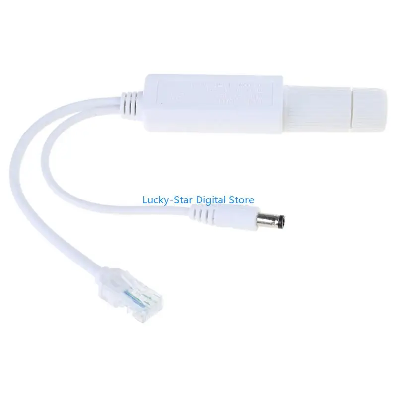 N7MC Waterproof Poe Splitter Converters 48V a 12V, IEEE802.3AF, para cámara seguridad y velocidad datos inalámbrica