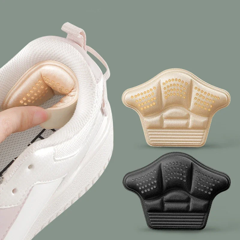 Insoles for Shoes Patch Heel Pads for Shoes Adjustable Size Feet Pad Insole Adhesive Back Sticker Shoes Insert Insole