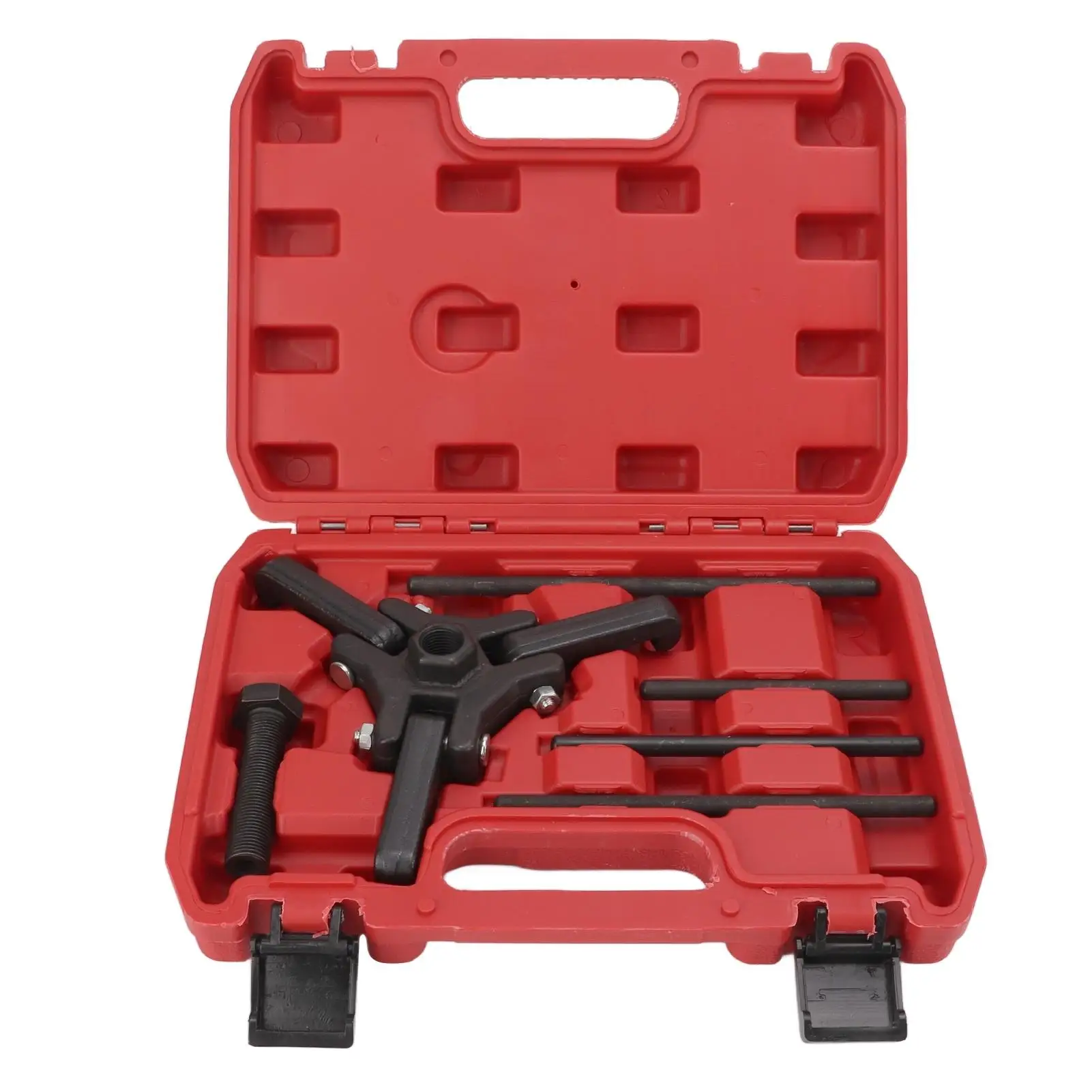 

Harmonic Balancer Puller Rustproof Carbon Steel Practical Black Oxide Finish Harmonic Damper Pulley Puller Kit for car