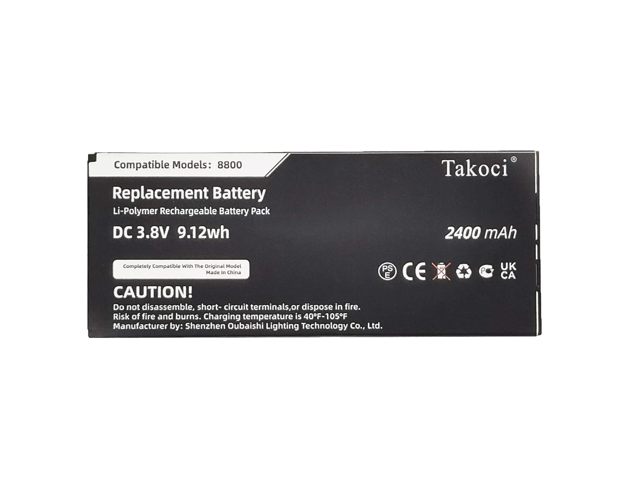 Replacement Battery for Cisco  CP-8821, CP-8821-EX-K9-BUN, CP-8821-K9-BUN, Wireless IP Phone 8821 74-102376-01, CP-BATT-8821