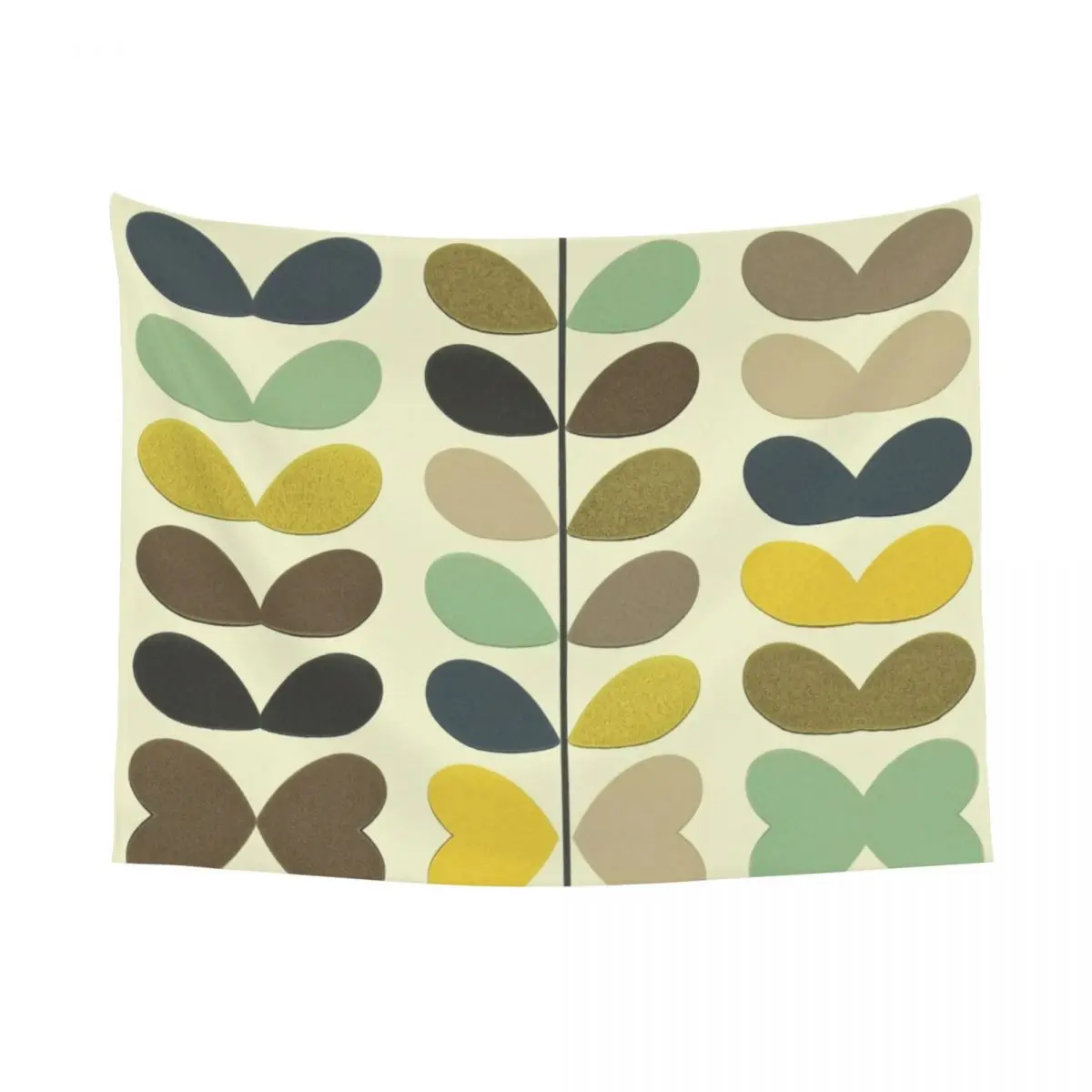 Abstract Orla Kiely Multi Stem Hippie Tapestry for Living Room Bedding Decoration Mid Century Scandinavian Tapestries Home Decor