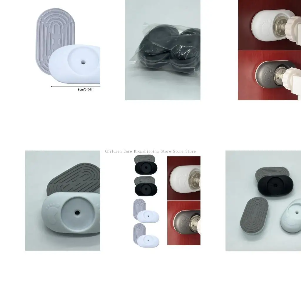 

Set of 4pcs Wall Protectors For Baby Gate Enjoy Safe and Secure Installation