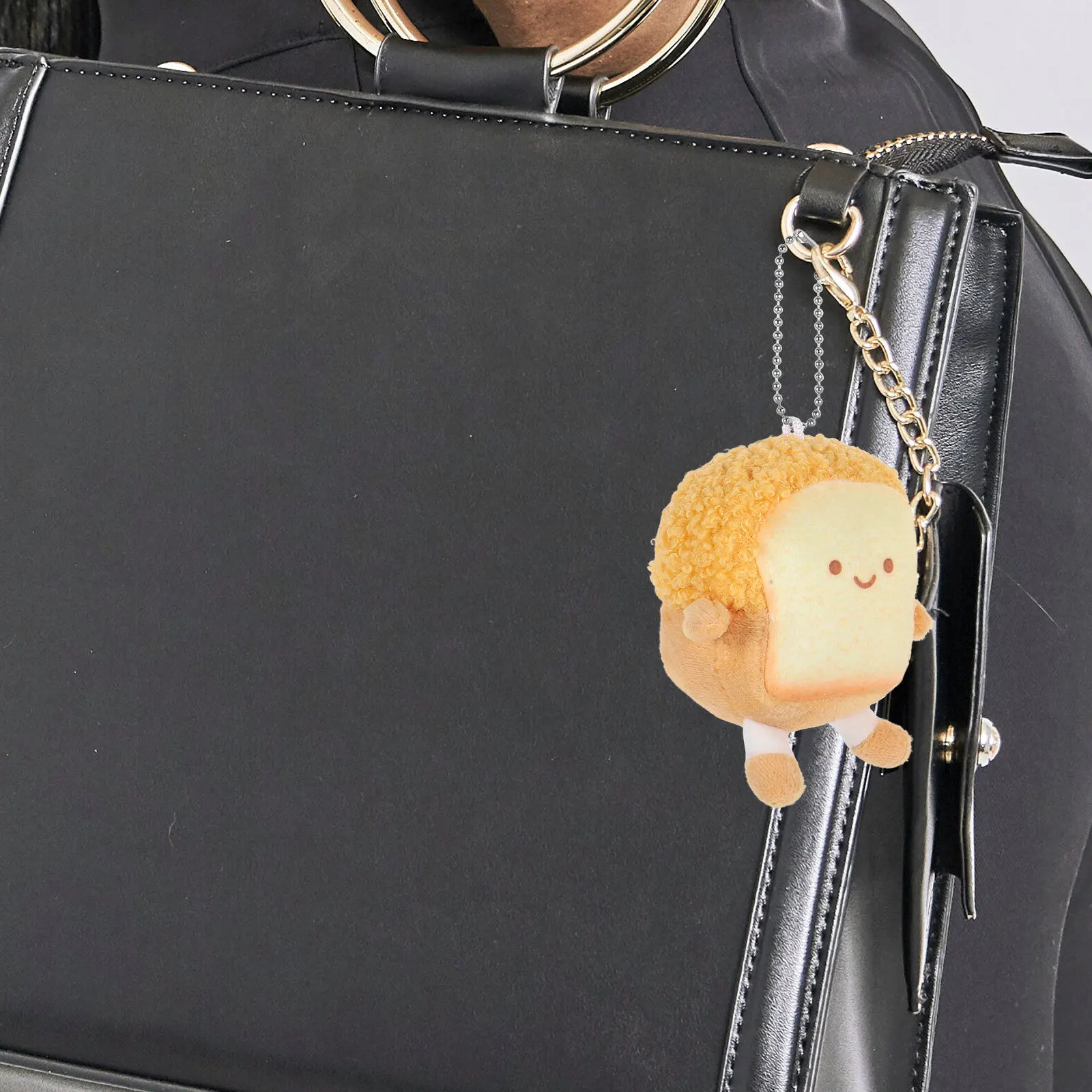 

2 шт., брелок для тостов, сумка, подвесной декор, фаршированный автомобиль, подвеска для рюкзака, аксессуар, мини жуткий орнамент для взрослых