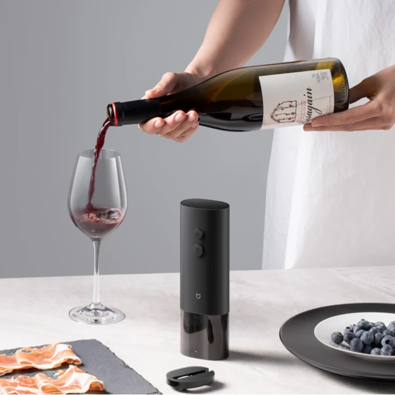 XIAOMI MIJIA-abridor de botellas eléctrico automático, máquina sacacorchos para vino, electrodomésticos de cocina, novedad de 2023