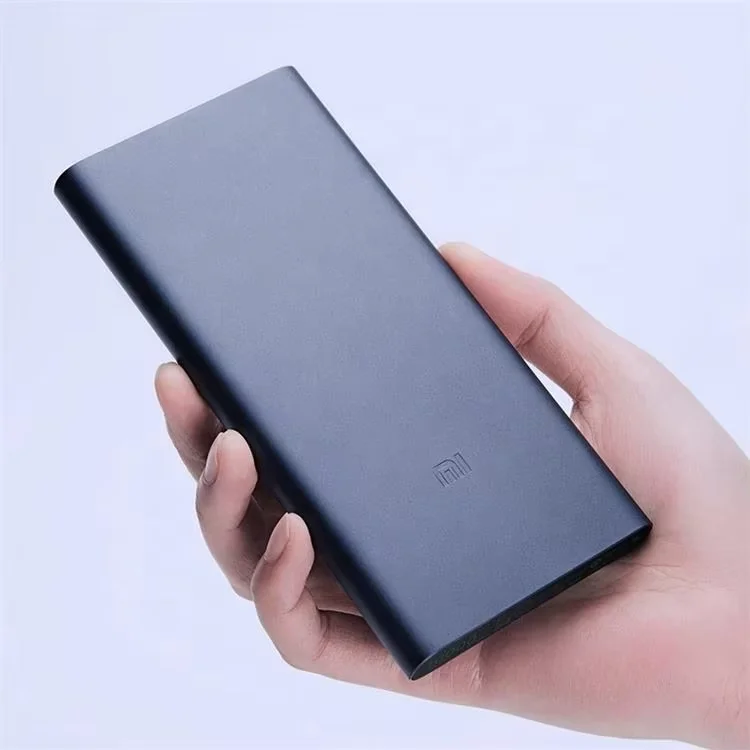 Imagem -04 - Xiaomi-mi Powerbank com Porta Usb Dupla Banco de Potência Portátil 10000mah Plm13zm 18w Carregamento Rápido Novo