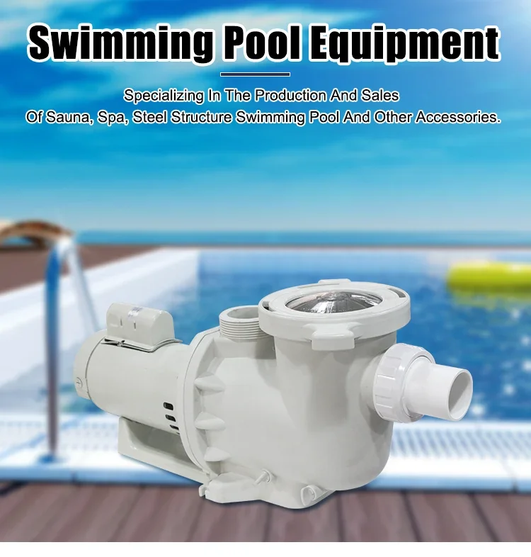 

Высокомощный циркуляционный электрический водяной насос мощностью 5 л.с., 220 В, низкий уровень шума для бассейнов