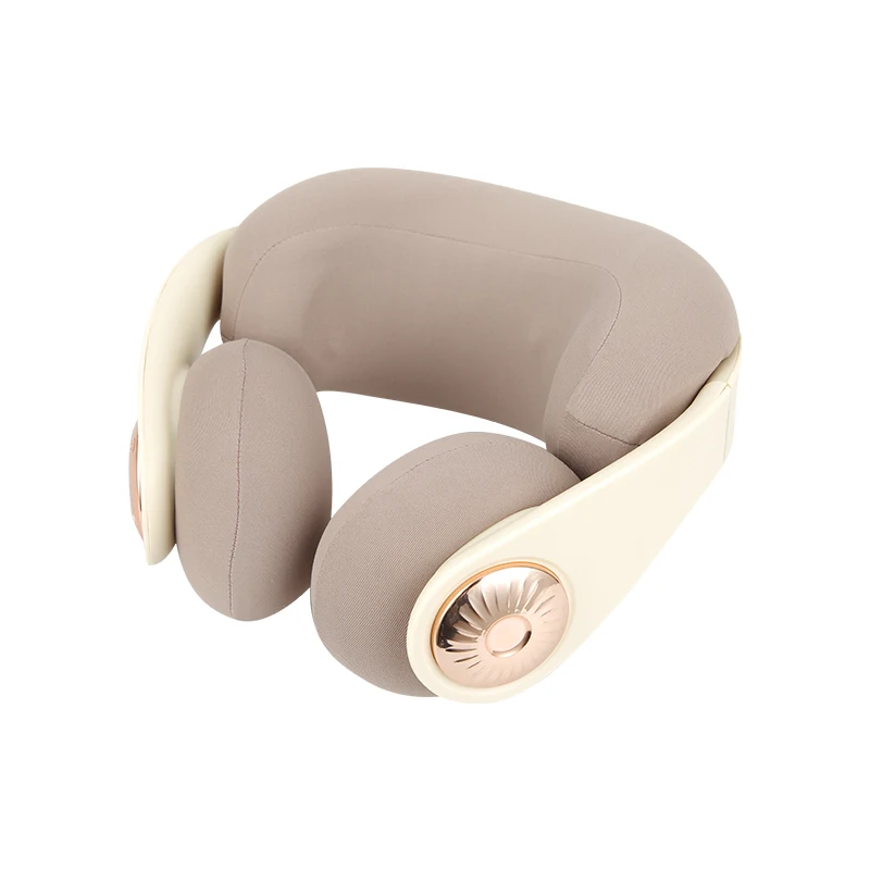 Fashion Portable  Electric Neck Massage Pillow for Relax Travel Pillow Massage with Heating U Shaped Cervical Massage Pillow