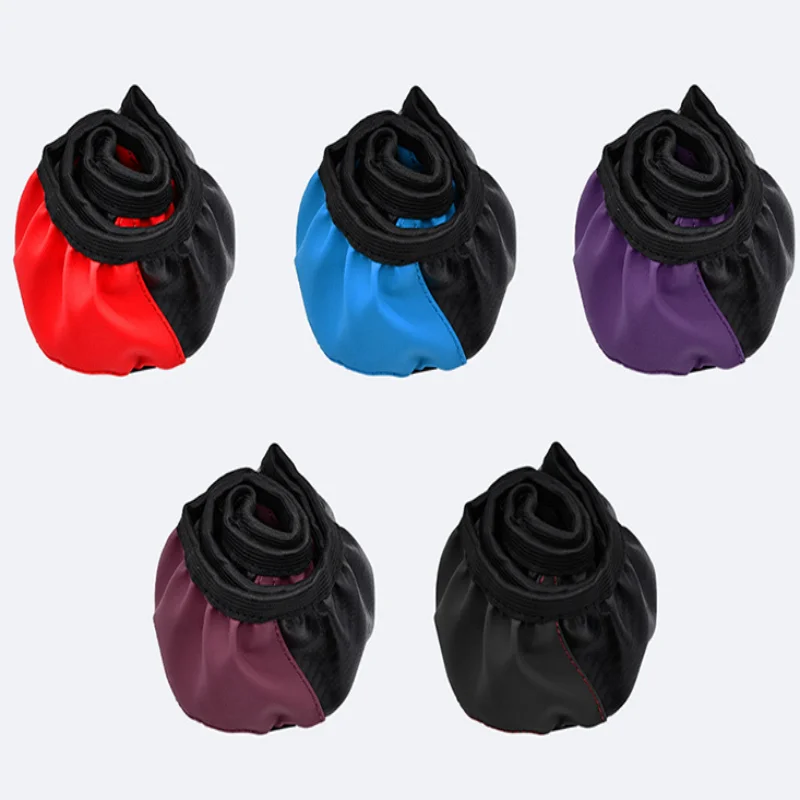 Universal Auto Lenkrad Abdeckung Carbon Faser Leder Geprägte Auto Griff Abdeckung Geeignet Für Auto Lenkräder Männer Frauen