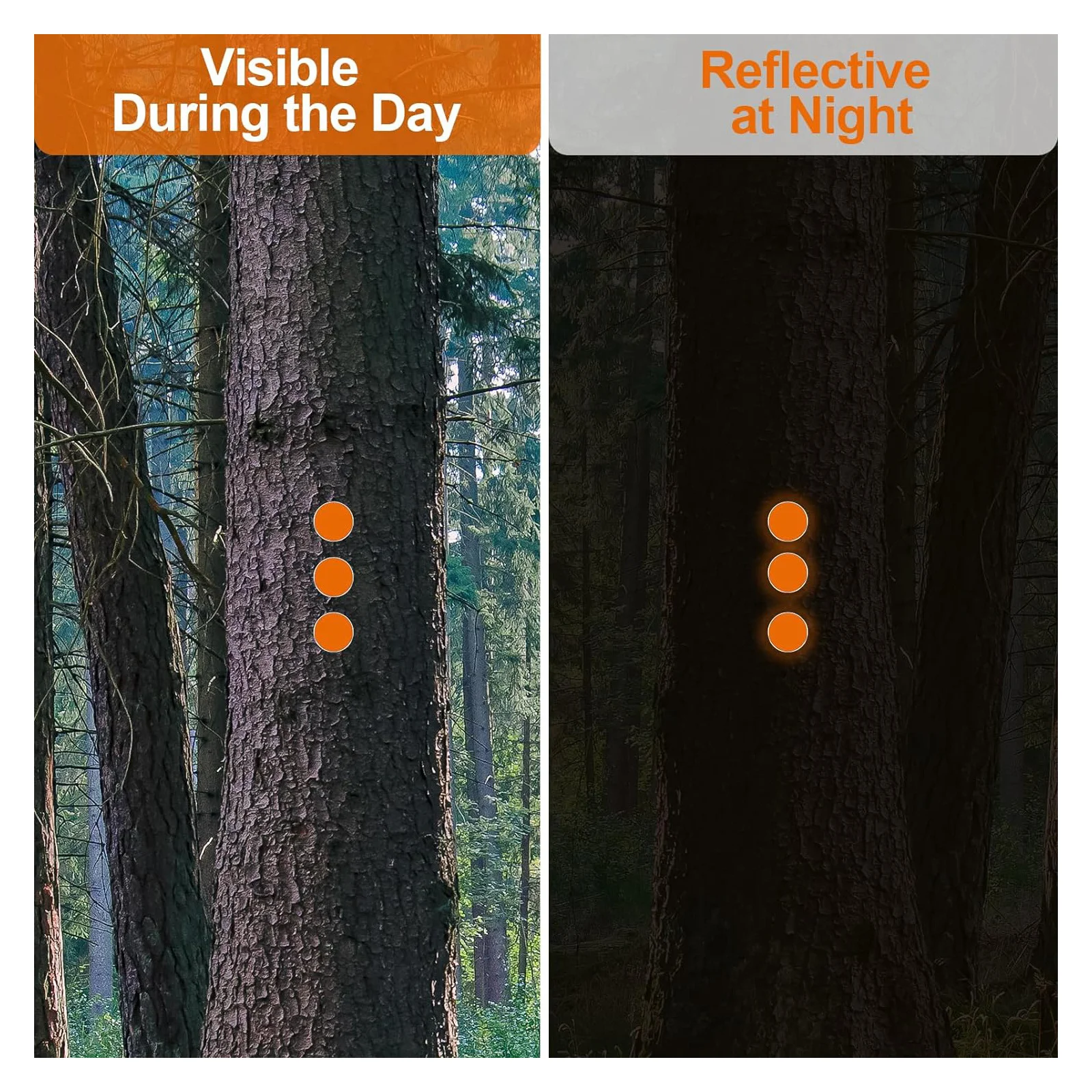 2 boîtes de punaises réfléchissantes pour sentier, clous métalliques durables, installation facile, haute visibilité, marqueurs de Parking pour allée extérieure