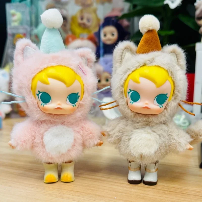 POP MART Baby Molly Pocket Friends Series-Vinyl Pendant Blind Box Toys Kawaii Anime Action Figure Surprise Mystery Box Dolls