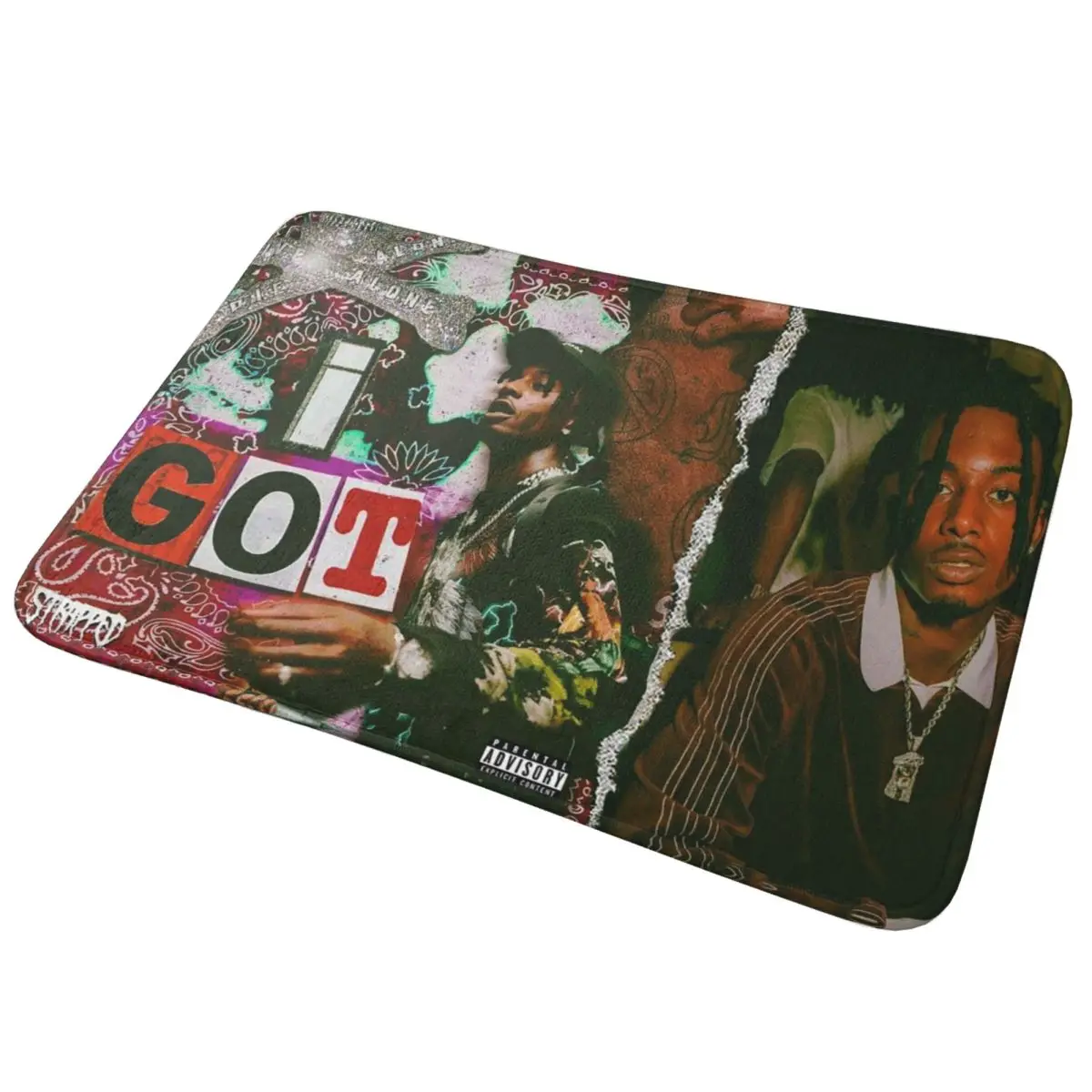 Hip-hop Singer Playboi Carti Non-slip Doormat Floor Mat Cushion Carpet Rug for Kitchen Entrance Home Balcony Footpad Mats