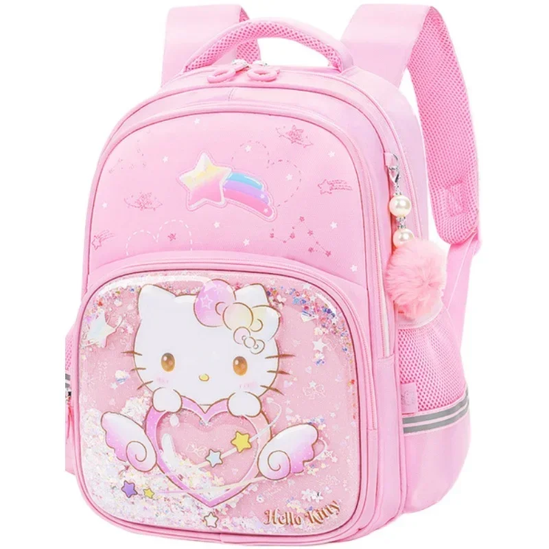 Hello Kitty Kids Rugzak Meisjes Origin Echte Kawaii Schooltassen Sanrio Rugzak Tas Kinderen Tassen Voor Meisjes Rits Tas Rugzak