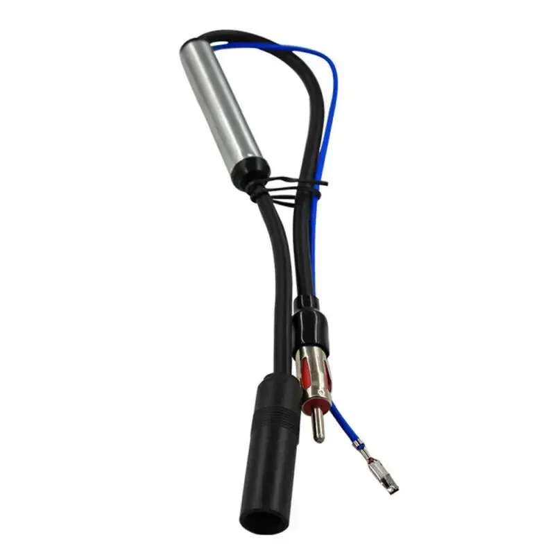 1pc Car Auto Antenna AM FM Radio Signal Amplifier Booster 48cm Cable Accessories Antenna Amplifier Exterior Parts